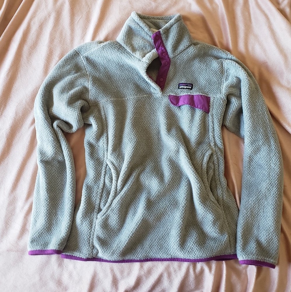 Patagonia re-tool snap T fleece pullover